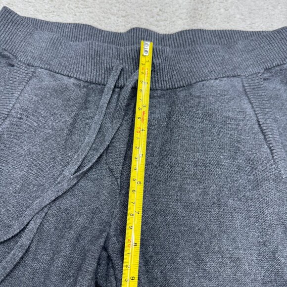 Victoria Secret Women's Gray Knitted Lounge Pants Drawstring Pockets, Size S/P - Picture 7 of 9